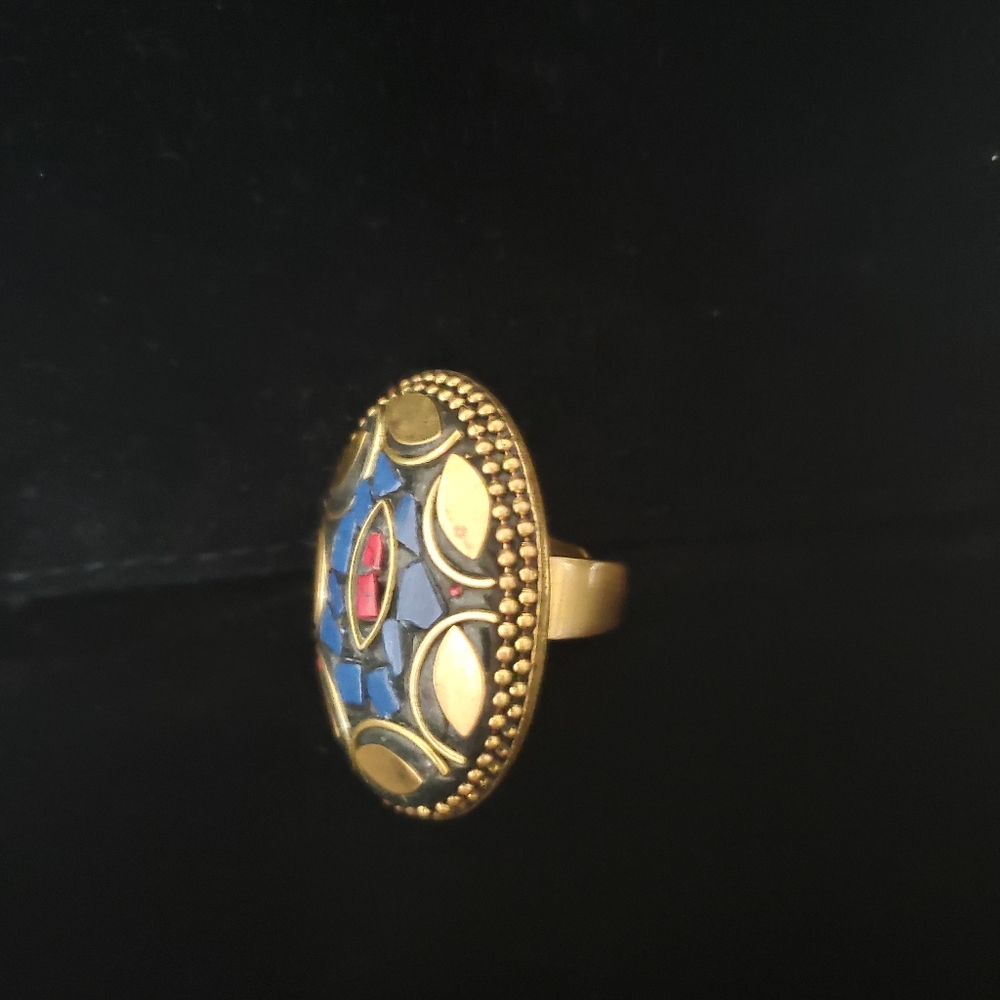 Vintage Antique Ring - Blue
